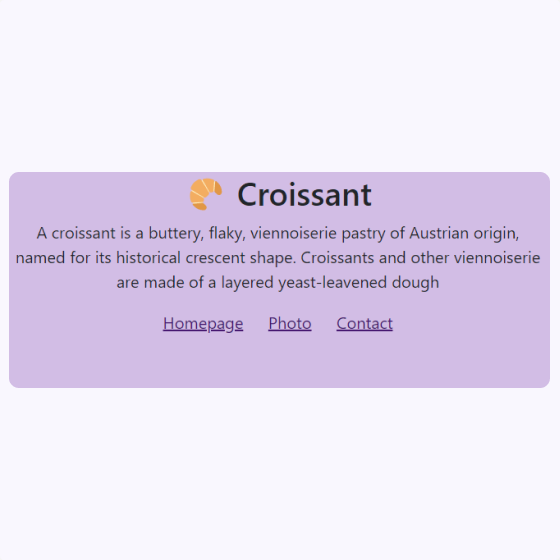 Croissant project